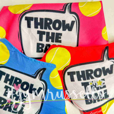 Throw the ball!  bandana - Gymrussells zdjęcie 2
